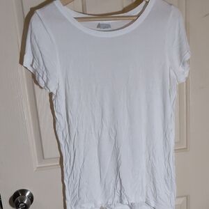 Classic White Short Sleeve Women's Tee